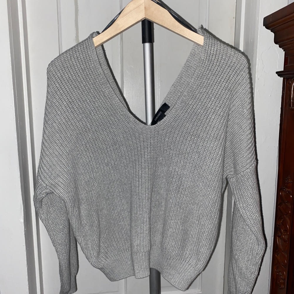 Twist Back Sweater